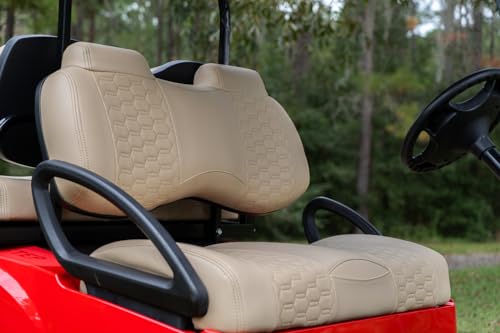 MADJAX Golf Cart Front Seat Cushion Assembly Light Beige