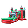 JumpOrange Midnight Commercial Bounce House Water Slide Combo with Blower