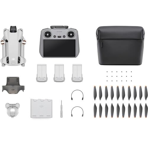 DJI Mini 4 Pro Fly More Combo Lightweight Foldable Camera Drone Gray