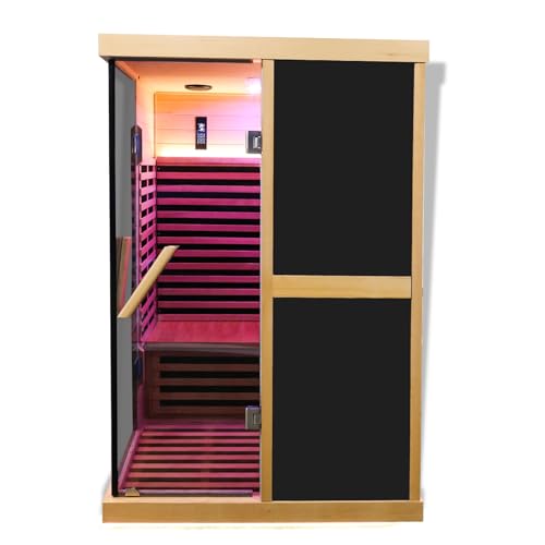EPOFIT 2 Person Far Infrared Sauna Black