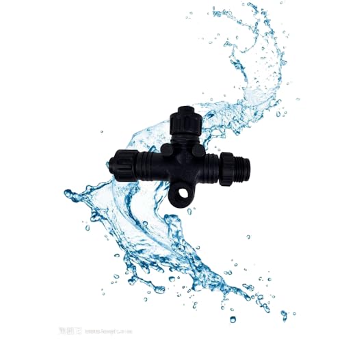 Smart Marine NMEA 2000 T-Connector for Garmin Lowrance Simrad B&G Navico Maretron Networks, IP68 Waterproof (100-Pack)