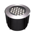Eurofase 9.5 Inch 24W LED In-Ground Light Silver