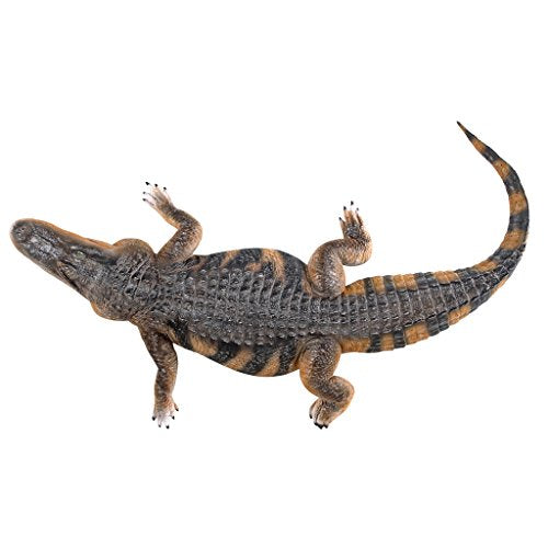 Design Toscano Stalking Swamp Predator Alligator Garden Statue Full Color