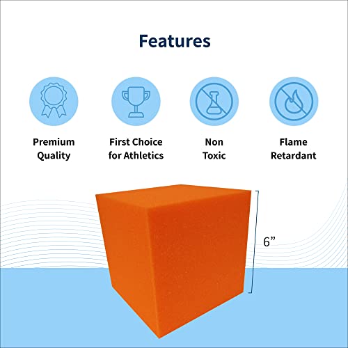 Envirolite Foam Cubes Bulk Pallet | 960 Premium Quality Cubes for Foam Pits | Orange