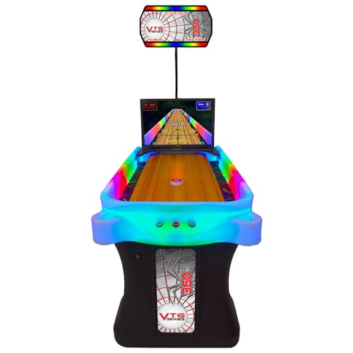 Spider 360 VTG Shuffleboard w/Marquee Translucent Color Changing