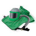RPB Safety Nova 3 Blasting Helmet with Flow Control Device Green
