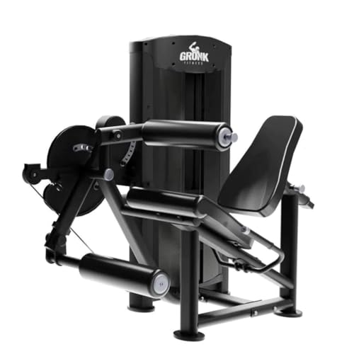 Gronk Fitness Selectorized Dual Leg Extension/Leg Curl Black