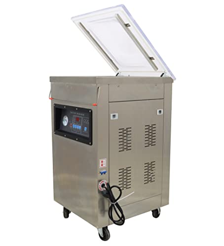 TECHTONGDA Vacuum Seal Machine Stainless Steel Single Chamber 16inch Multicolor