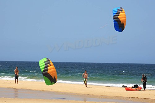 HQ4 HQ Rush V Pro 350 Trainer Power Kite DVD Bundle with Decals, Key Chain & Koozy
