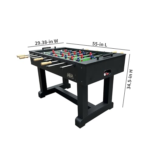 KICK Brigade 55" Foosball Table Black