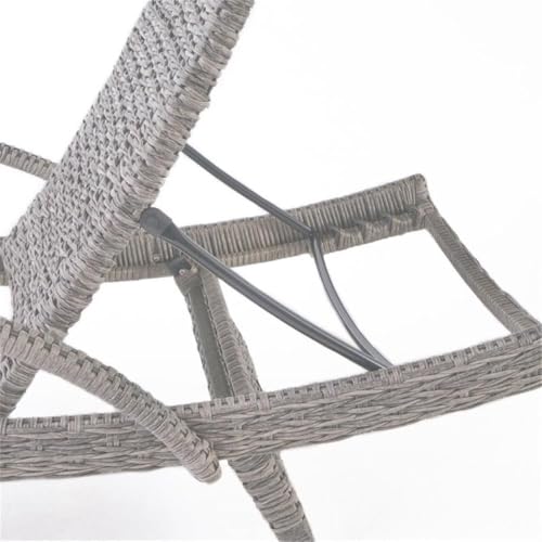 Noble House Crete Outdoor Aluminum Chaise Lounge Set of 4 Grey