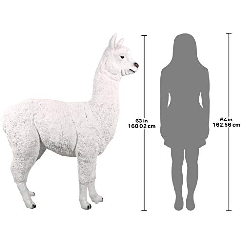 Design Toscano The Alpacalypse of Alpaca Garden Statues Giant Full Color