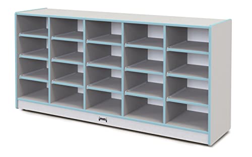 Jonti-Craft Rainbow Accents 20 Tub Mobile Storage Coastal Blue