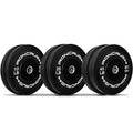 Iron Crush Olympic Bumper Plates Set - Virgin Rubber Weights for Strength Training 160LB Set