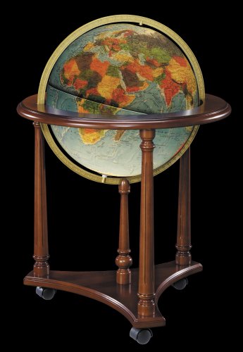 Replogle Illuminated Lafayette Globe 16-Inch Blue Ocean