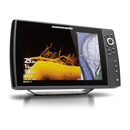 Humminbird Helix 12 Chirp MEGA DI+ GPS G4N Black