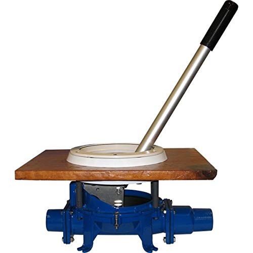 Guzzler Aluminum Hand Pump 2600 Style 2 Inch Ends Blue