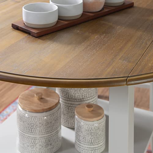 Powell Company Sita Three Piece Counter Dining Set Light Grey & Birch