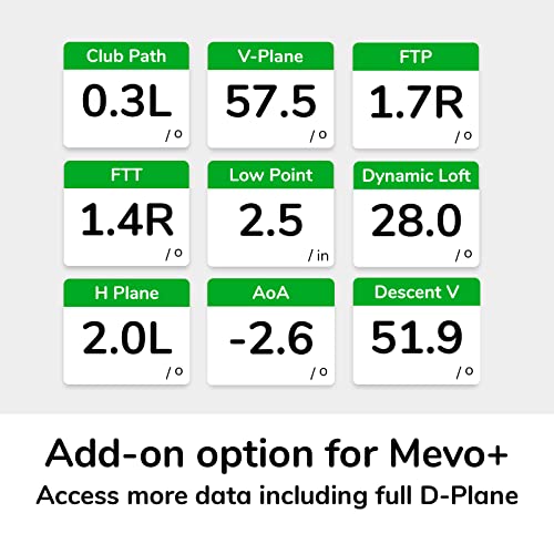 Certified Brands FlightScope Mevo+ 2023 Edition Golf Launch Monitor Mevo+ with Pro Package