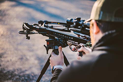 BARNETT HyperTac 420 Crossbow Package with 1.5-5x32 Scope, 3 Arrows, Quiver Mossy Oak Elements Terra