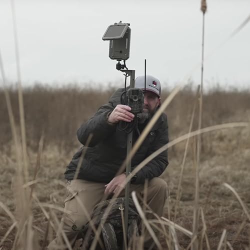 Stealth Cam 36MP Fusion Max Cellular Trail Camera Bundle with Solar Power, Memory Cards, and Reader