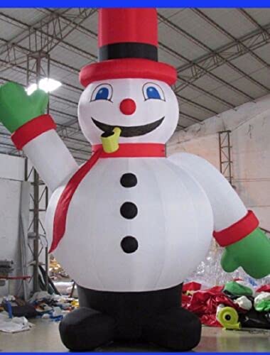 MAFLEN 26" Inflatable Snowman Christmas Holiday Decoration with Blower