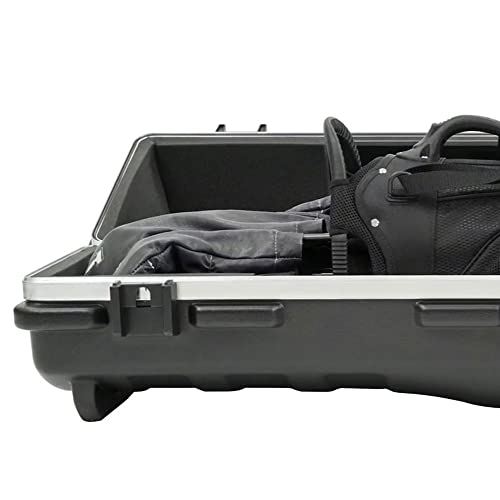 SKB Deluxe Hard Plastic Golf Bag Travel Case with Wheels
