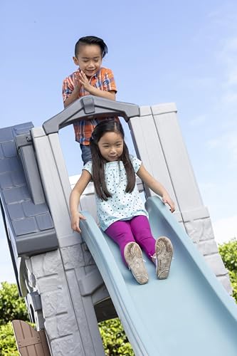 Step2 Enchanting Adventures 2-Story Playhouse & Slide Blue