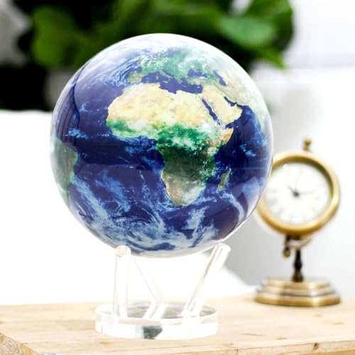 MOVA 8.5" Satellite Map Globe with Cloud Cover Acrylic