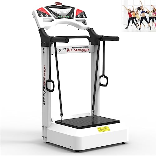 HNLIY Vibrating Plate Workout Machine Black