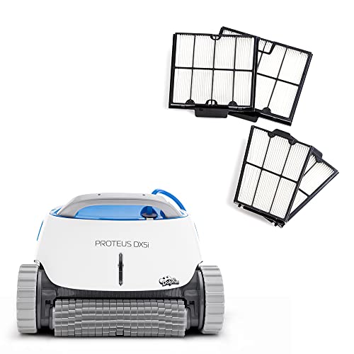 Dolphin Proteus DX5i Wi-Fi Robotic Pool Vacuum Cleaner White