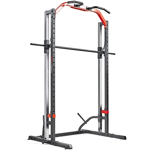 Sunny Health & Fitness Smith Machine Squat Rack Essential Series Black