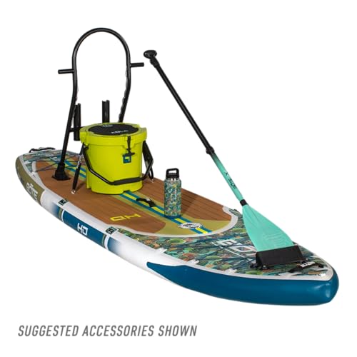BOTE HD Aero Inflatable Stand Up Paddle Board MAGNEPod Compatible Blow Up iSUP 11 FT 6 in - Native Bombardier