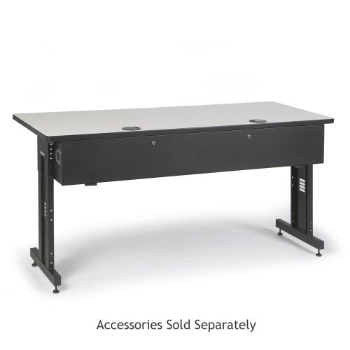 Kendall Howard 72" W x 30" D Training Table Black