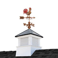 Good Directions 26" Square Manchester Vinyl Aluminum Roof Weathervane White/Red/Black