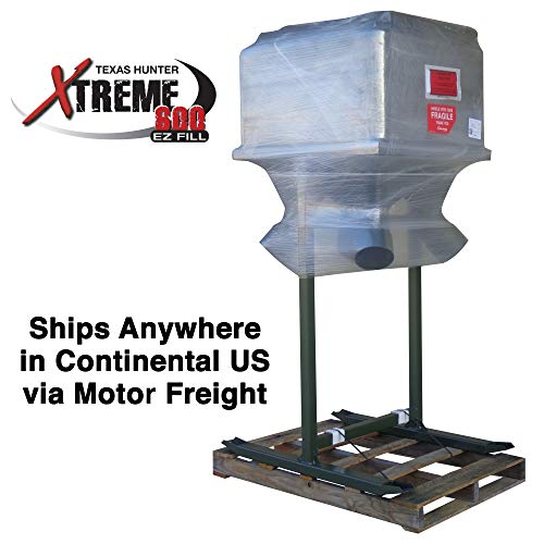 Texas Hunter Products 600lb. Xtreme Protein Feeder Model XPF600 Hunter Green