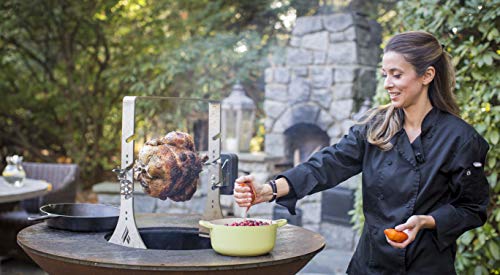 ARTEFLAME 40" Grill High Round Base with 5 Accessories