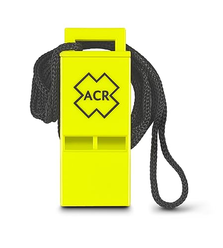 ACR GlobalFix V6 EPIRB Survival Kit with ResQFlare E-Flare and Ditchbag Yellow