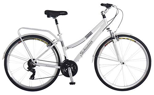 Schwinn Discover Hybrid Bike 21-Speed 28-Inch White