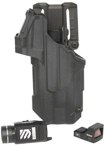 BLACKHAWK! T-Series L3D LH Holster Bundle for Glock 17 with TLR1 & RXS250, Multi