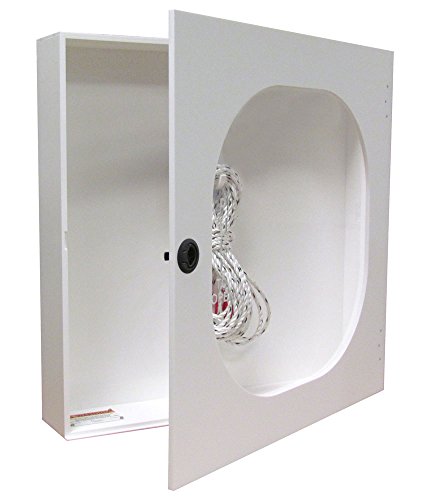 Aquatic Technology Safety Station Cabinet for 30 Inch Life Ring Buoy with Throw Line