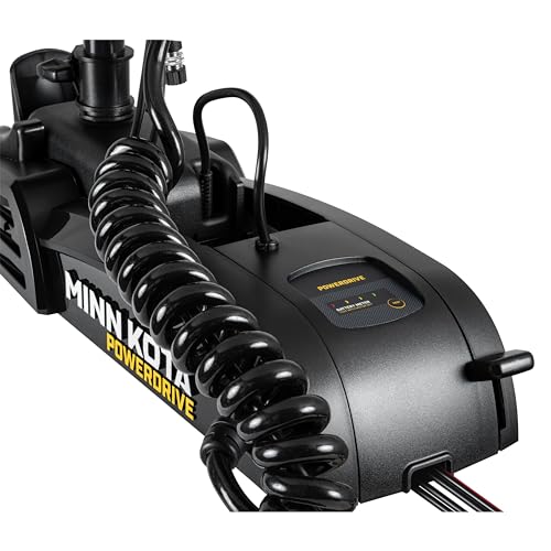 Minn Kota PowerDrive 55 lb. Thrust Trolling Motor 54" Shaft Foot Pedal Black
