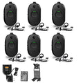 Motorola Solutions 6 x CLP1010e 1-Channel 2-Way UHF Business Radio Black