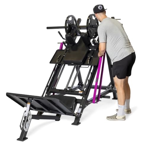 Bells of Steel Leg Press Hack Squat Machine Black