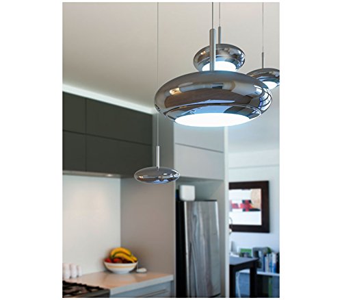 ET2 E22558-PC 9-Light LED Multi-Light Pendant Polished Chrome