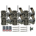 Stealth Cam 36MP Fusion Max Cellular Trail Camera Bundle with Solar Power Pack, Mount Stick, 32GB Memory Card & USB Reader