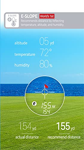 C T CADDYTALK CaddyTalk Minimi NR Golf Laser Rangefinder PURE WHITE