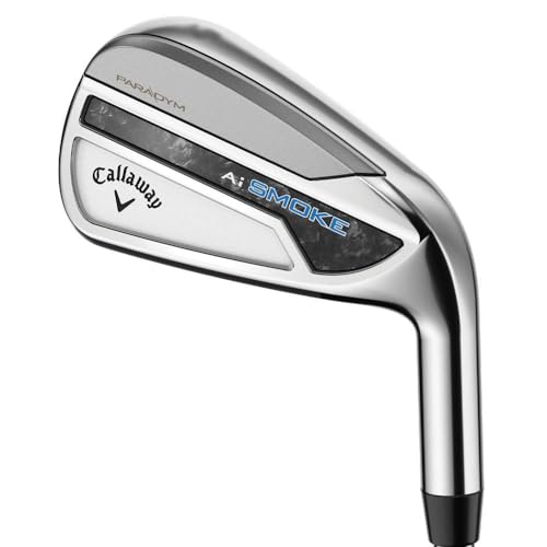 Callaway Golf Paradym AI Smoke Individual Iron Right Hand Steel Stiff 6-PW Black