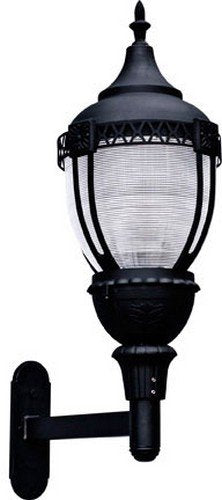 Dabmar Lighting Powder Coated Cast Aluminum Wall Light Fixture Black