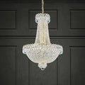 Schonbek Camelot 12 Light Pendant Silver